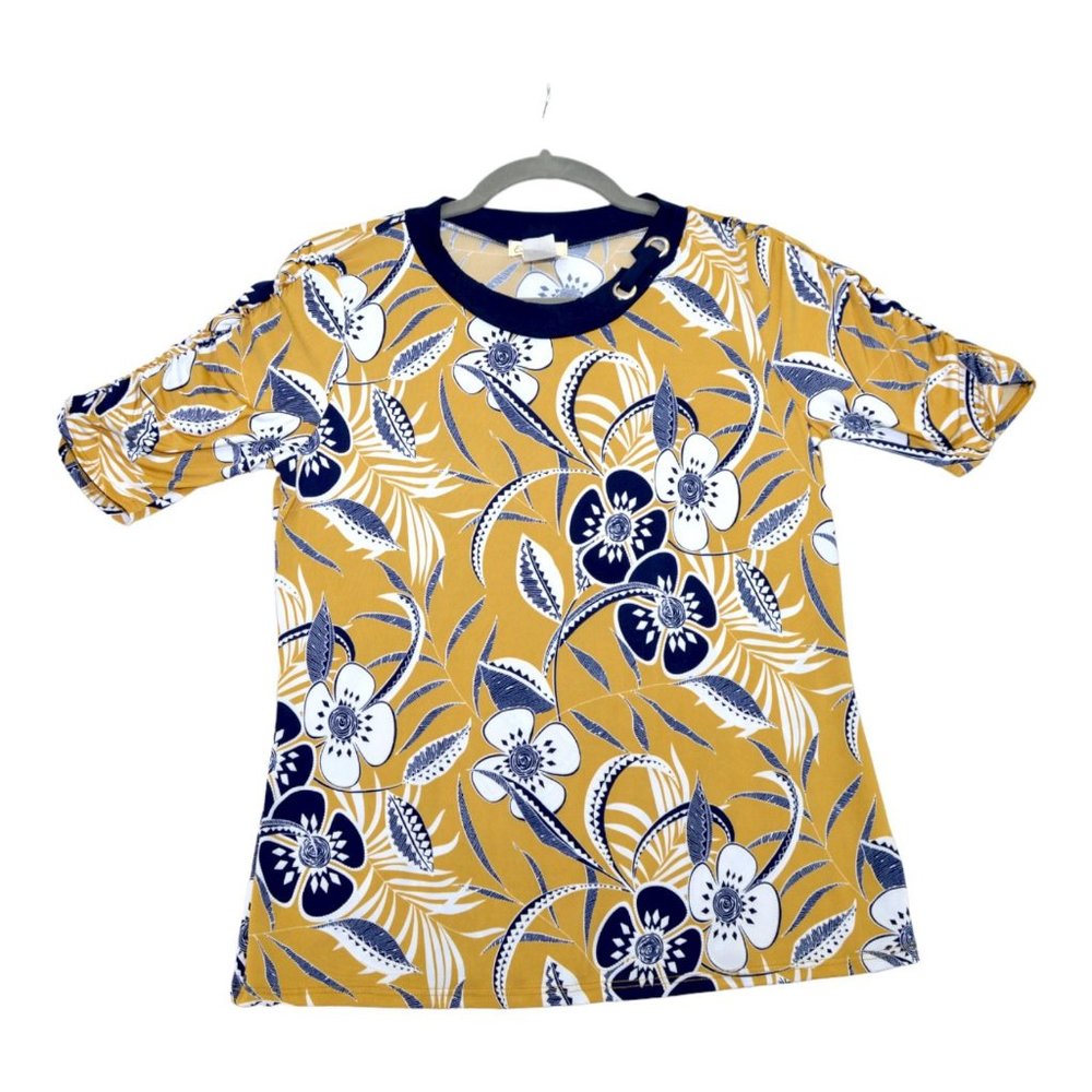 Emi & Joe Women's  Blouse Floral‎ Shirt Size M